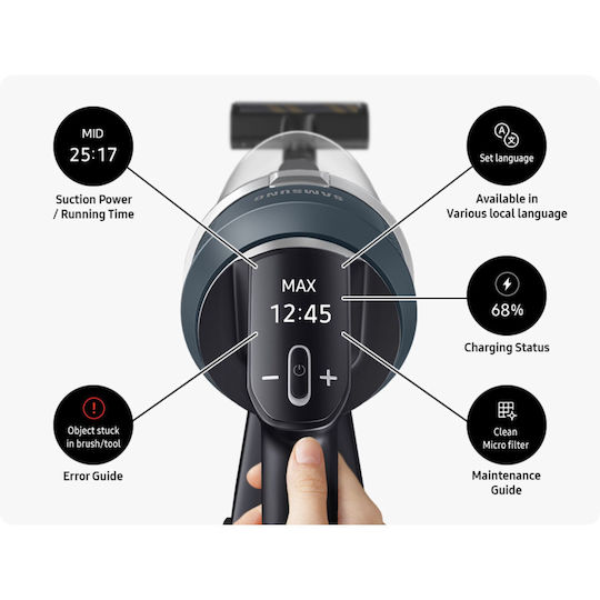 Samsung Jet 85 PetPRO Rechargeable Stick Vacuum 25.2V Black