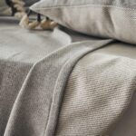 Gofis Home Ριχτάρι Πολυθρόνας 180x180εκ. Opal Grey 226