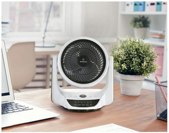 Westinghouse Cormac Tischventilator 42W Lüfterdurchmesser 25cm Weiß