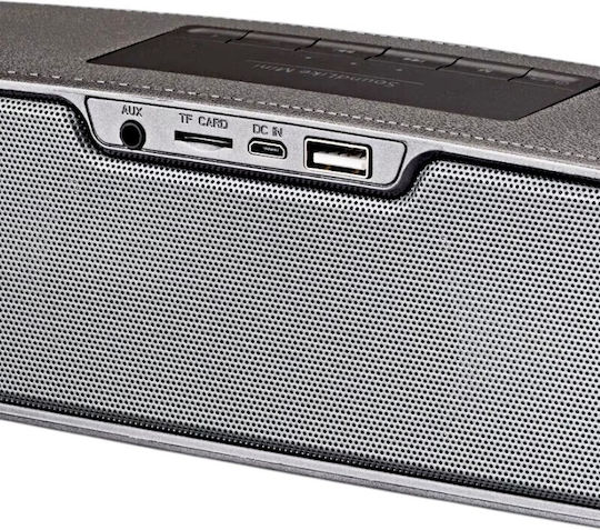 S2025 Bluetooth Speaker 6W with Radio and Battery Life up to 5 hours Silver