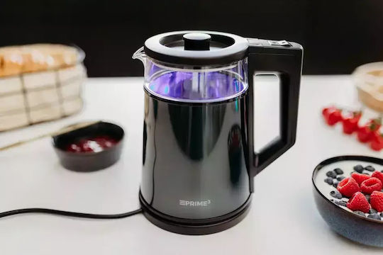 Prime3 Βραστήρας 1.2lt 1355W Μαύρος