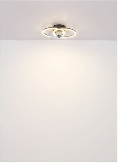 Globo Lighting Karen Plafonieră 42cm Cu Lentile De Mărire Neagră