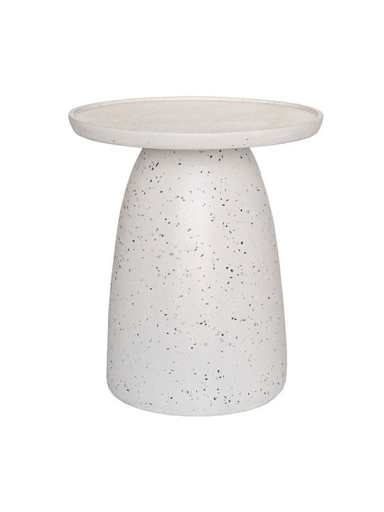 Round Side Table Mosaic Terrazzo L40xW40xH45cm.