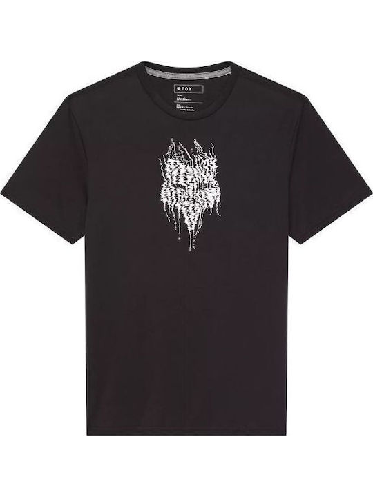 Bark Tech Kurzarm T-Shirt Schwarz