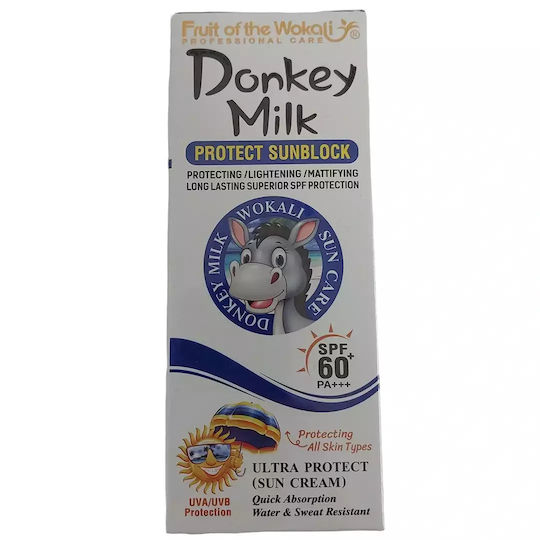 M-Elite Donkey Milk Cremă Solară Waterproof SPF60 130ml