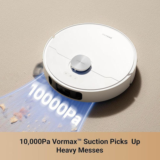 Dreame L10s Ultra Gen 2 Robot Vacuum Cleaner with Laser Mapping & 10000Pa Suction Power White