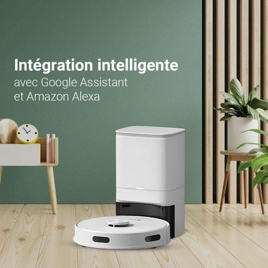 Ezviz RE5 Plus Σκούπα Ρομπότ με Χαρτογράφηση Laser & Απορρόφηση 4000Pa Λευκή