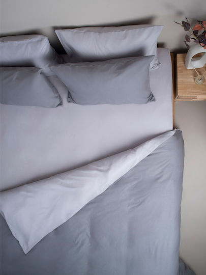 Sunshine Duvet Cover Queen 230x250 Menta 203 Grey