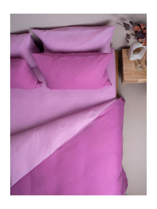 Sunshine Duvet Cover Single 170x250 Menta 201 Purple