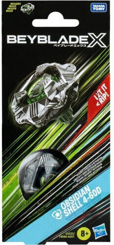 Hasbro Beyblade Obsidian Shell 4-60d (Various Designs/Assortment of Designs) 1pc