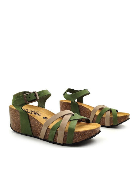 Anatomic Women's Leather Platform Shoes Multicolour