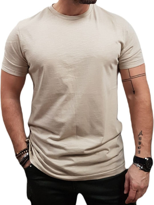 T-shirt Μπεζ