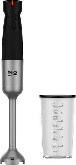 Beko Blender De Mână Cu Tijă Din Inox 750W Negru