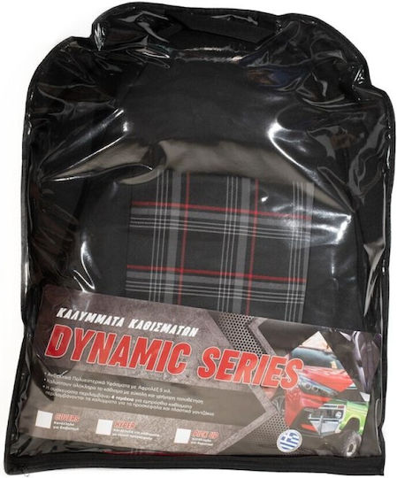 Химикалъфки За Автомобилни Седалки С Едно Облегалка За Глава Dynamic Hyper Каре 2 Броя Червени