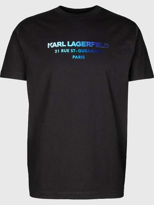 T-shirt Μαύρο