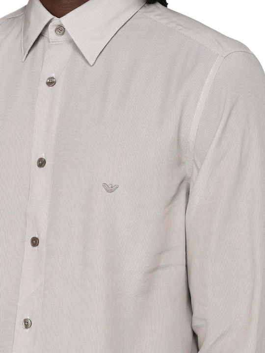 Langärmlig Hemd Beige