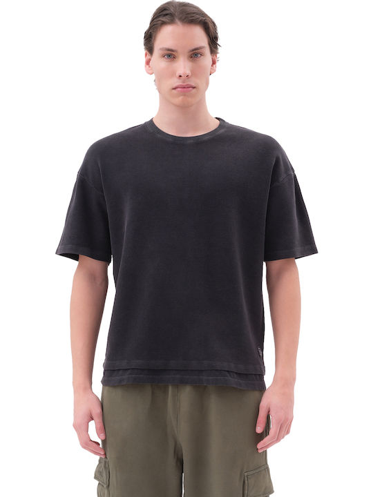 T-shirt Μαύρο
