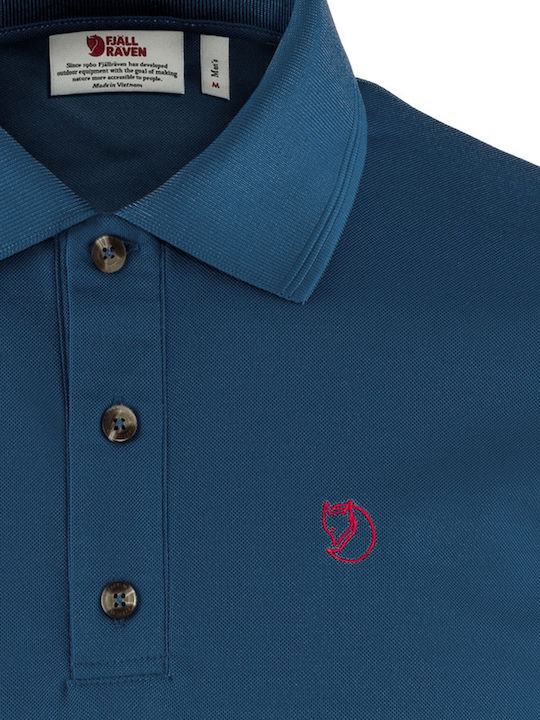 Crowley Polo T-shirt Uncle Blue