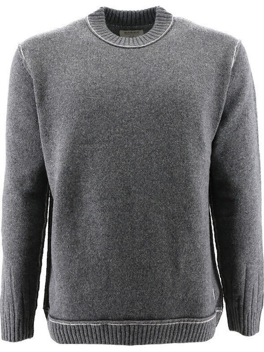 Magne Пуловер с дълъг ръкав Knit Grey Melange