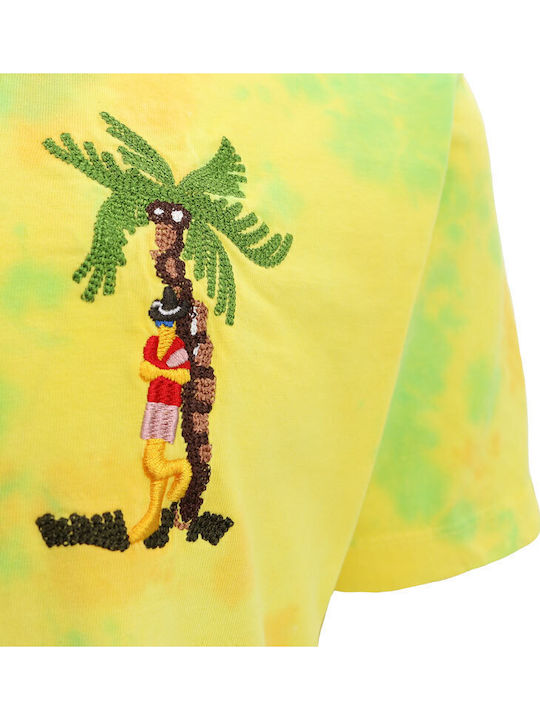 Artwork T-shirt Yellow