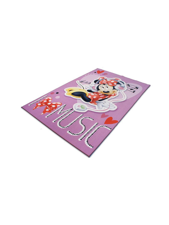 Disney Minnie Παιδικό Χαλί Minnie Ροζ