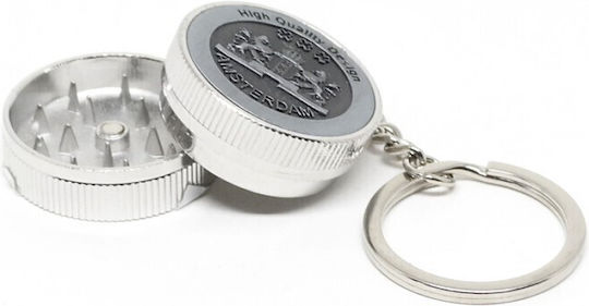 Râșniță De Tutun Breloc Keychain Metal 30mm 99660623 Design Râșniță Breloc Leon