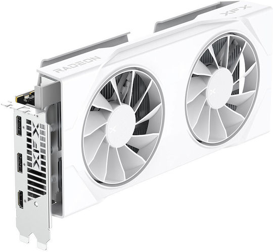 XFX Radeon RX 9060 XT 8GB GDDR6 Swift OC Ediție Gaming Albă Placă Grafică