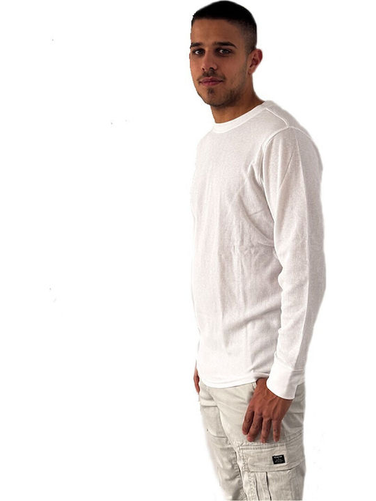 Langarmbluse White