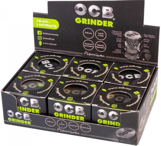 Ocb Metall Mühle 99660432 Grinder 52cm 4 Teile Anthrazit