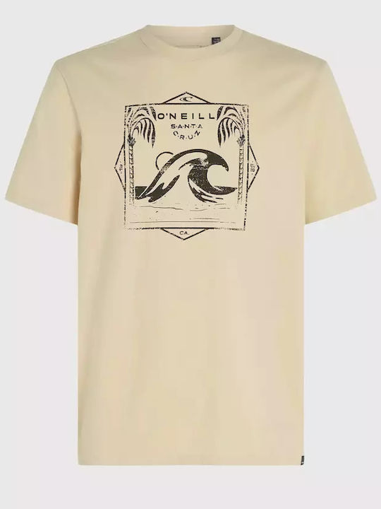 T-shirt Μπεζ