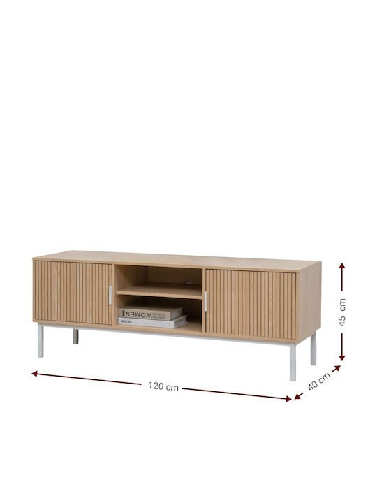 Stand TV Haptic Bej 120x40x45cm