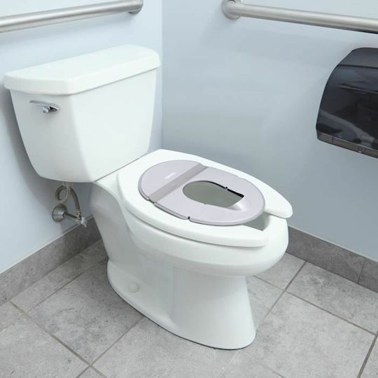 Ingenuity Scaun de Toaletă pentru Copii cu Suprafață Dură Gri