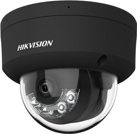Hikvision DS-2CD2163G2-LIS2U IP Камера за наблюдение Full HD+ 6MP Водоустойчива с Микрофон и Обектив 2.8мм Черен