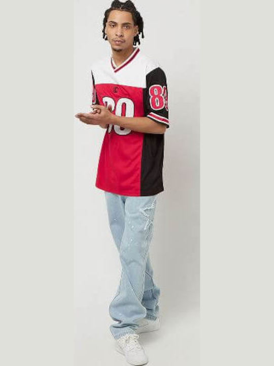 Tricou Red/Black/White