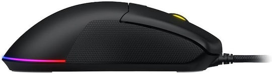 HATOR Pulsar 3 RGB Gaming Ποντίκι 12000 DPI Μαύρο