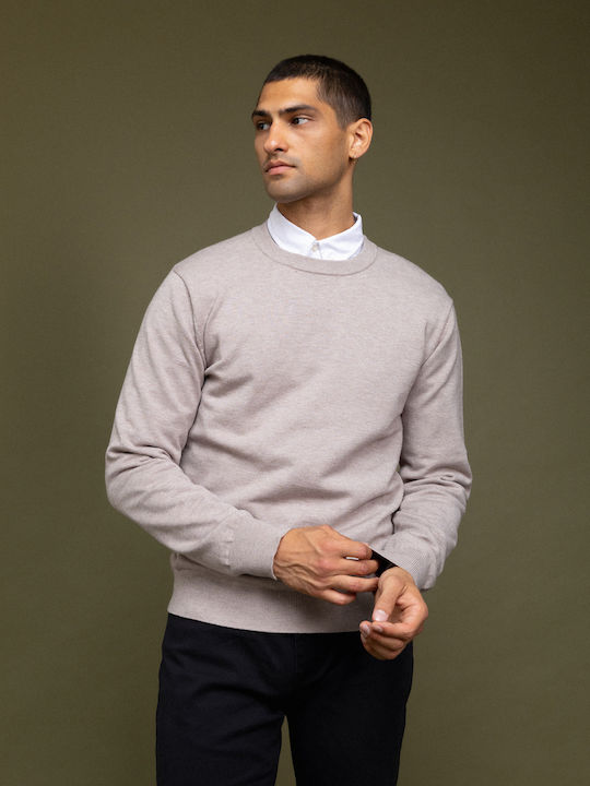Long Sleeve Beige Sweater