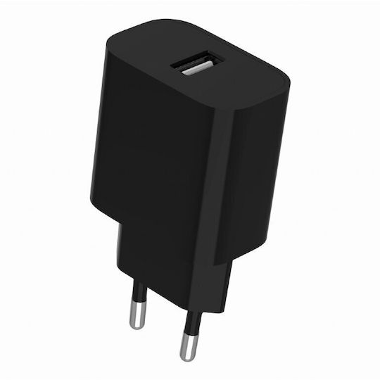 Gembird Зарядно без кабел с USB-A порт 12W Power Delivery Черен (TA-UC-1A12-01-BK)