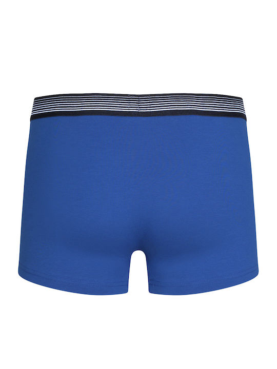 Мъжки боксерки Black, Red, Royal Blue 3Опаковка