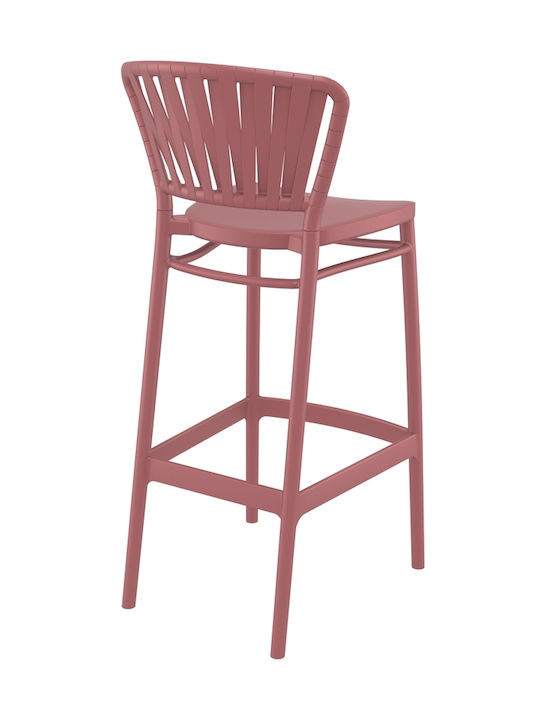 Gartenhocker aus Polypropylen Marsala 48x52x106cm Gartenhocker aus Polypropylen Marsala 48x52x106cm