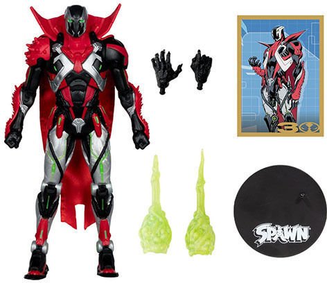 Mcfarlane Toys Spawn 30-годишен юбилей Robot Wars Spawn Фигура за действие 18 см