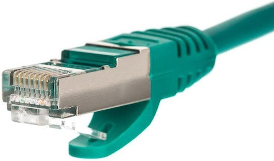 Netrack U/UTP Cat.5e (Gigabit) Мрежов Кабел Ethernet 10м Зелен