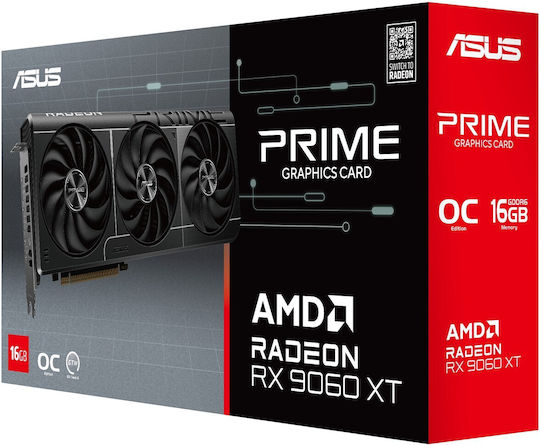 Asus Radeon RX 9060 XT 16GB GDDR6 Ediția Prime OC Placă Grafică