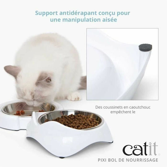 Catit Ταΐστρα για Σκύλο & Γάτα 2 Θέσεων
