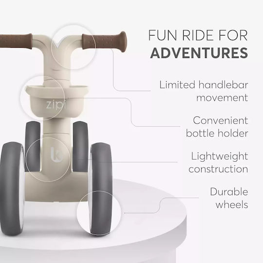 Kikka Boo Zipi Ride On for 12+ Months Green