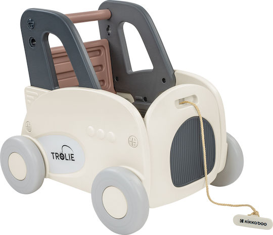 Kikka Boo Trolie Ride On για 3+ μηνών Λευκό