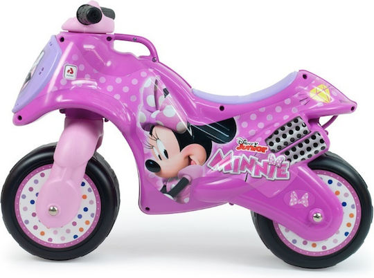 Injusa Minnie Μηχανάκι Ride On για 18+ μηνών Ροζ