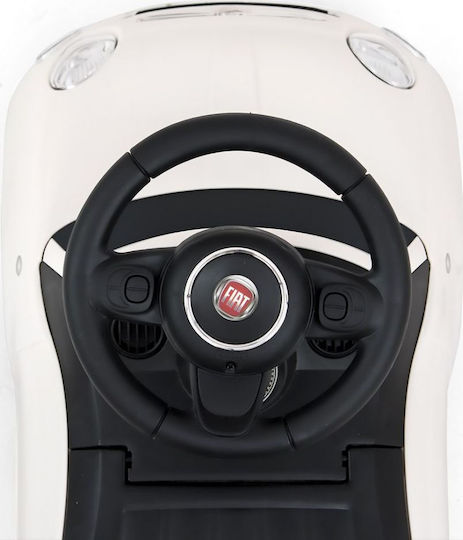 Milly Mally Fiat 500 Αυτοκινητάκι Ride On με Ήχους Ροζ