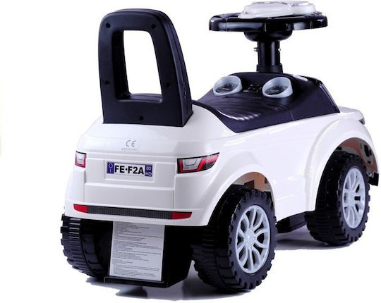 Lean Toys Mașină Ride On Pentru 12+ Luni Albă