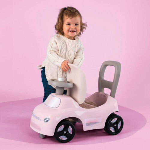 Smoby Αυτοκινητάκι Ride On για 10+ μηνών Ροζ