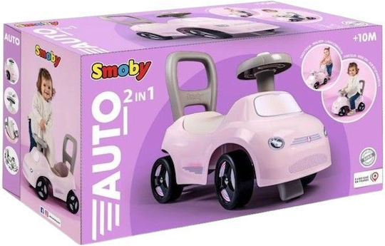 Smoby Αυτοκινητάκι Ride On για 10+ μηνών Ροζ